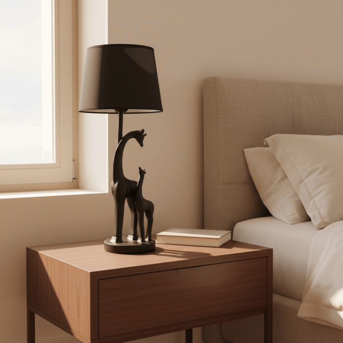 Giraffe Family Accent Table Lamp (5)