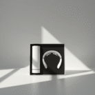 premium white massage gift box with neck massager