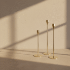 Modern Tall Metal Candle Holder – White, Gold, or Black (11)