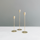 Modern Tall Metal Candle Holder – White, Gold, or Black (9)