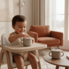 Mint LB Silicone Training Cup with Lid – Gray 5