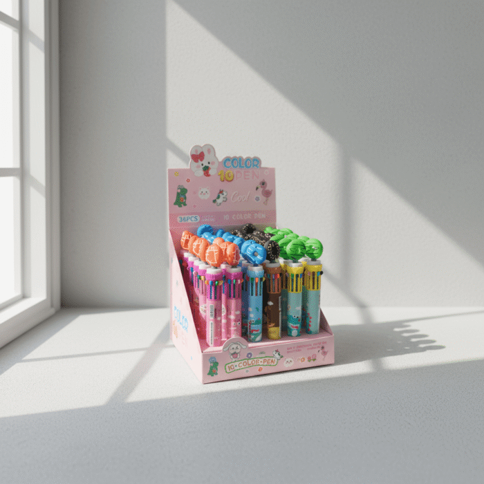 Character-Topped 10-Color Pens – Box of 36 (2)
