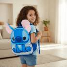 Cute Blue Character Kids Backpack (4)