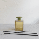 Elegant Ribbed Glass Home Fragrance Diffuser – Green (2)
