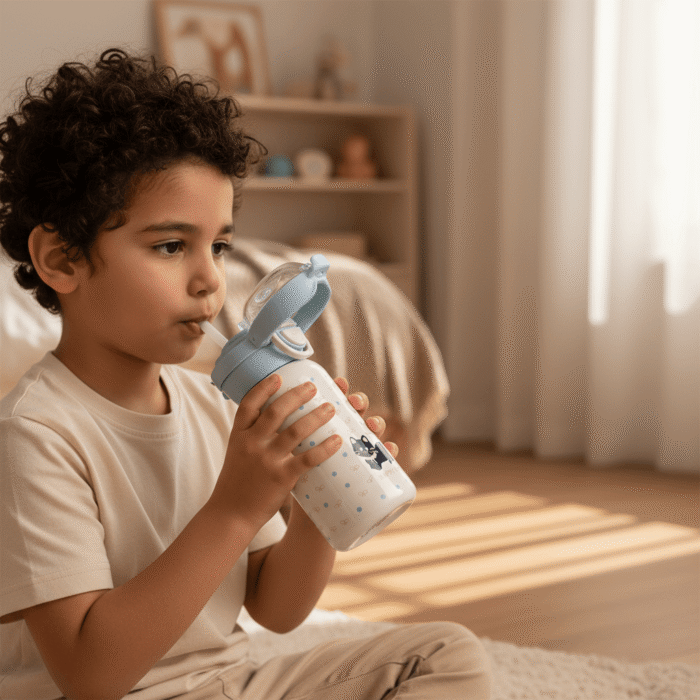 Happy Cat Kids Water Bottle – Leak-Proof Design (4)