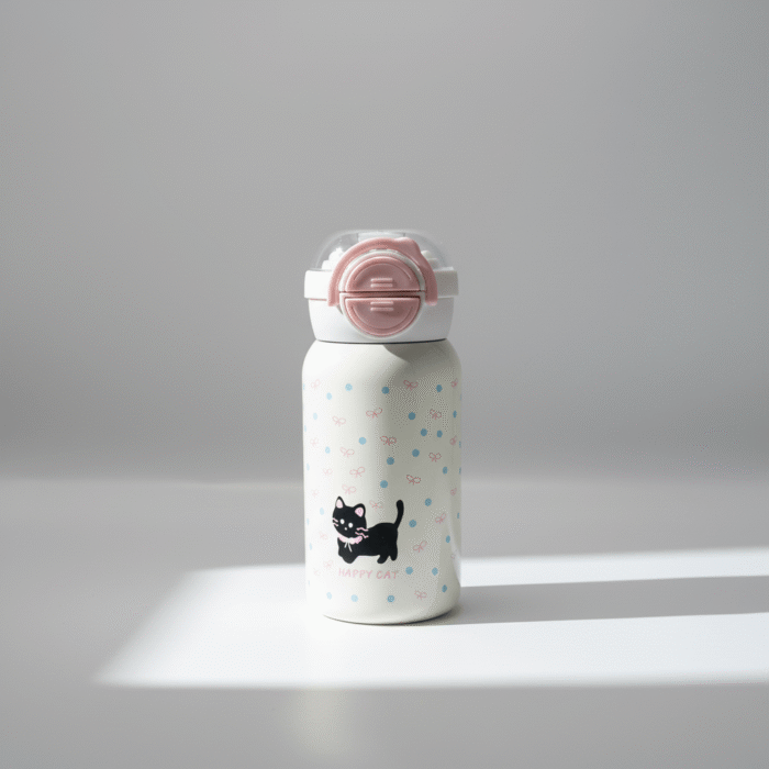 Happy Cat Kids Water Bottle – Leak-Proof Design (7)