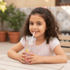 Hello Kitty Diamond-Texture Water Cup with Straw (6)