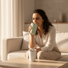 Insulated Mixing Mug with Clear Lid (4)