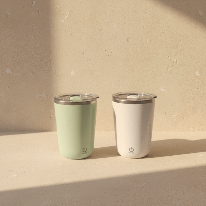 Insulated Mixing Mug with Clear Lid (5)