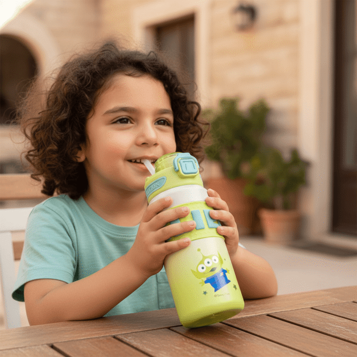 Kids Character Water Bottle – Mickey, Lotso, Elsa & Alien (4 Designs) (12)