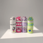 Kids Character Water Bottle – Mickey, Lotso, Elsa & Alien (4 Designs) (2)
