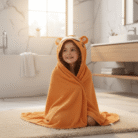 Kids Hooded Animal Bathrobe (4)