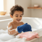 Kids Penguin Bath Glove (3 Colors) (3)