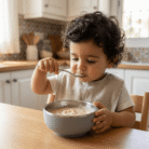 Kids Silicone Bowl – Gray (2)