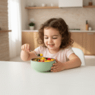 Kids Silicone Bowl – Green (1)