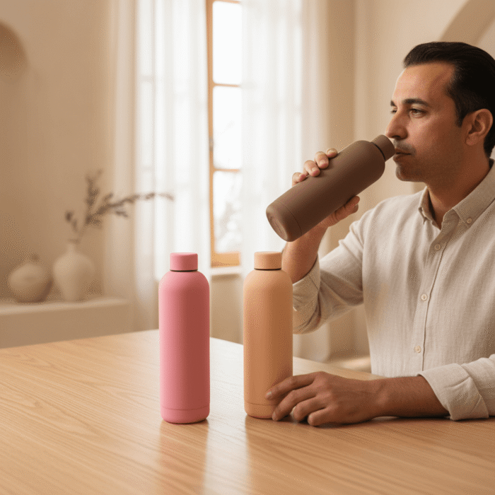 Minimalist Stainless Steel Water Bottle (3)