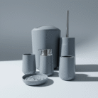 Modern Matte Bathroom Accessory Set – 6-Piece (2)