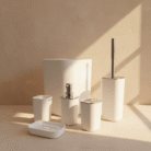 Modern Minimalist Bathroom Accessory Set – 5-Piece (5)