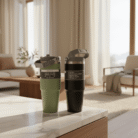 Vacuum Insulated Travel Mug with Carry Handle Lid (3)