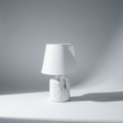 White Stone-Texture Table Lamp (2)