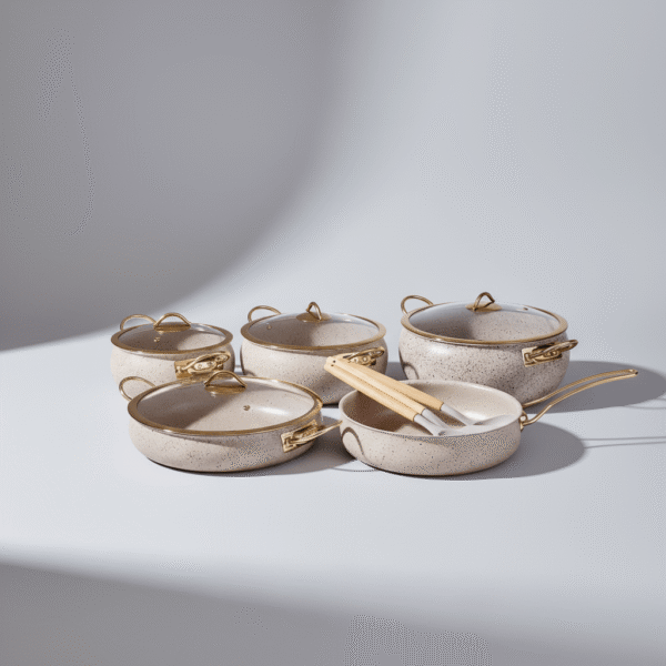 12 Piece Cookware Set – Modern Essential for Stylish Kitchens | Mint LB