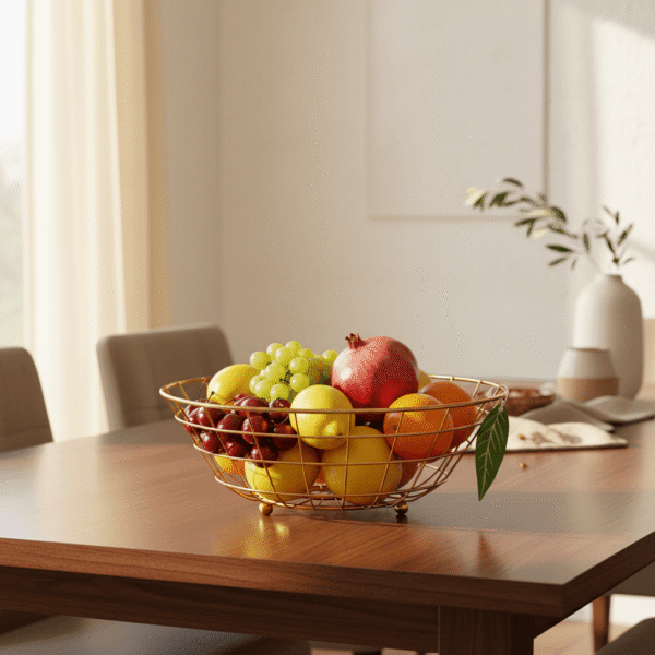 27 cm Fruit Basket – Modern Essential for Elegant Display | Mint LB