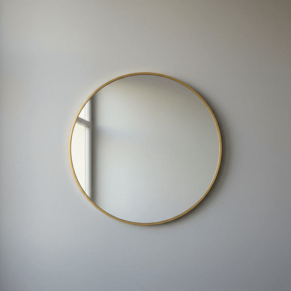 Modern Round Wall Mirror – Elegant Accent for Any Room | Mint LB