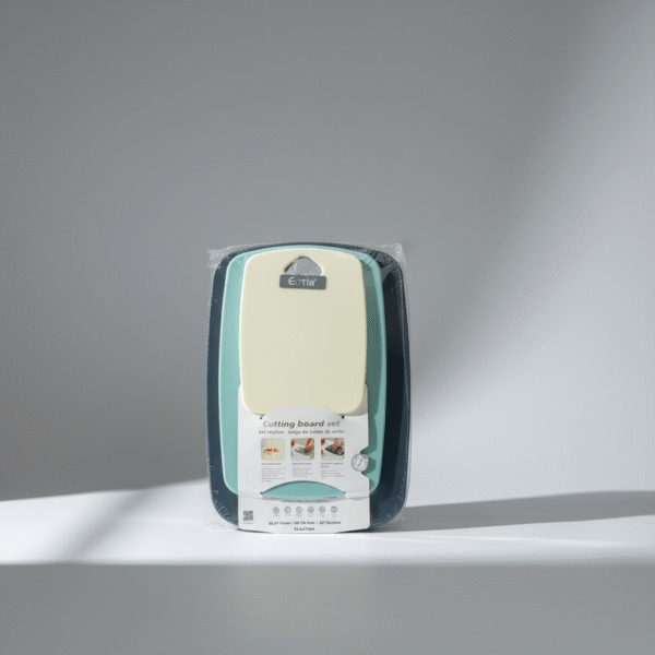 3 Piece Cutting Board Set – Modern & Practical Kitchen Essential | Mint LB